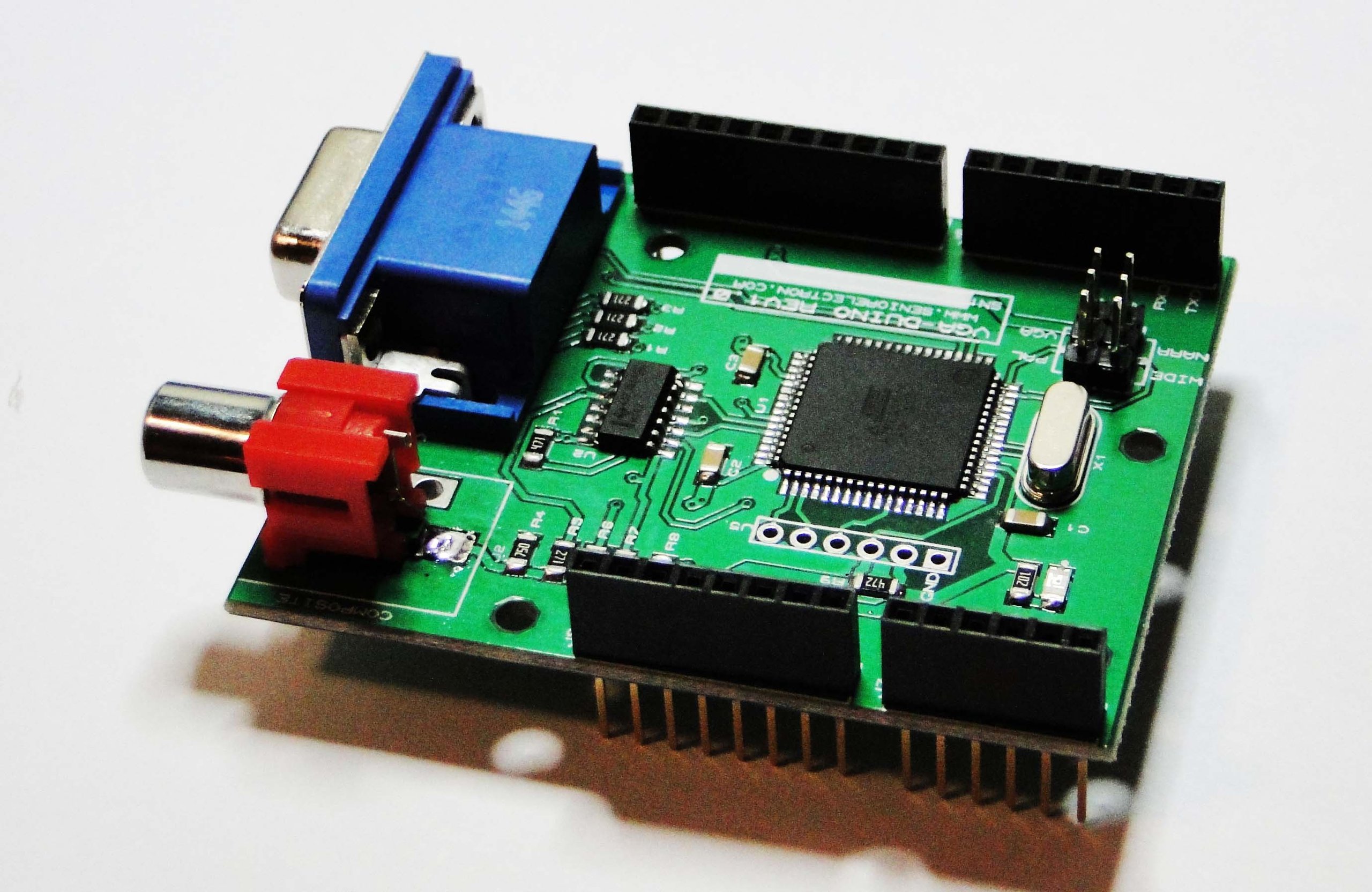 VGA DUINO - VGA Graphic Shield for Arduino from masihvahida on Tindie