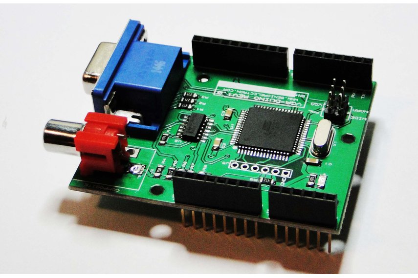 VGA DUINO - VGA Graphic Shield for Arduino from masihvahida on Tindie