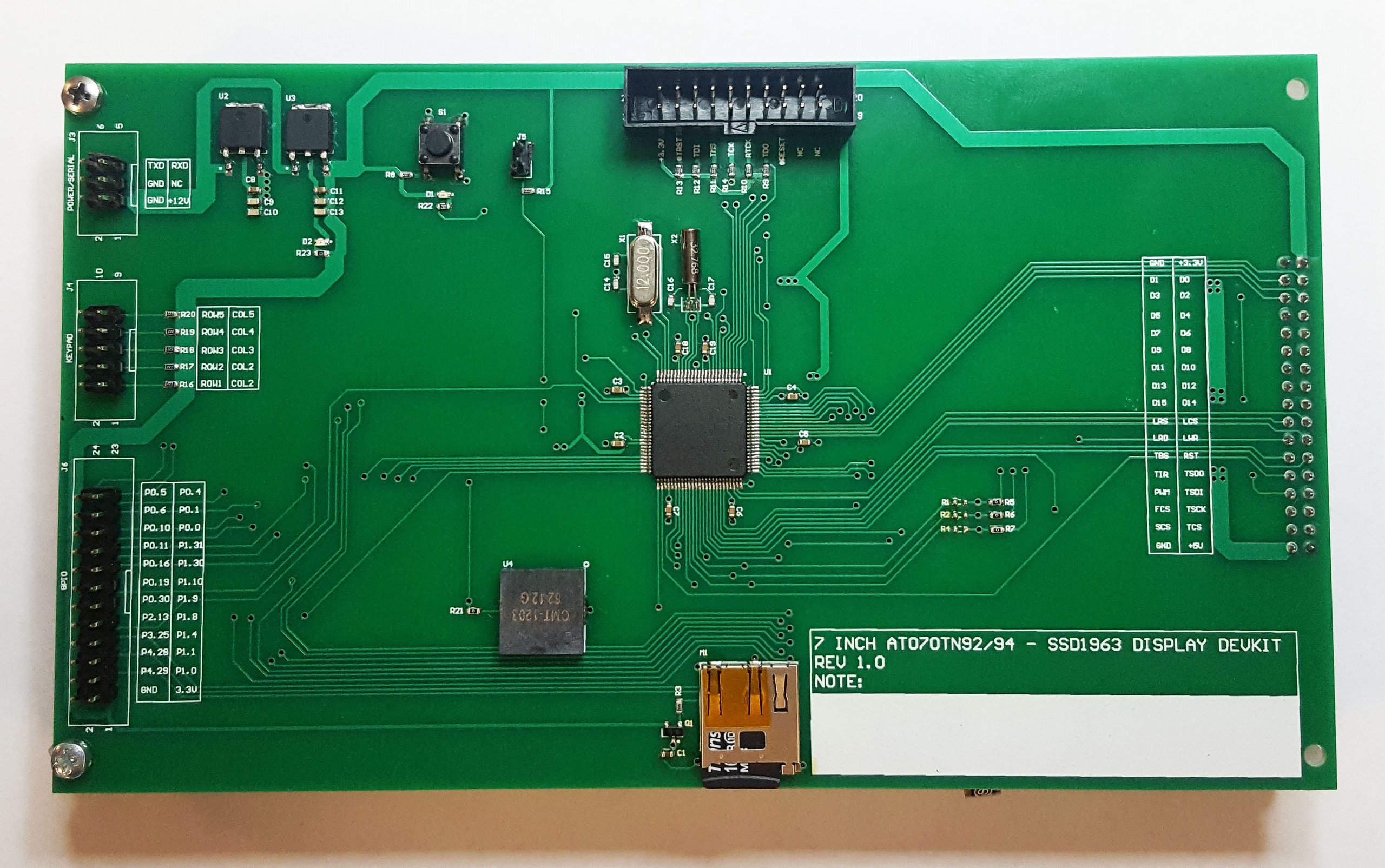 LPC1768 Development board for 7