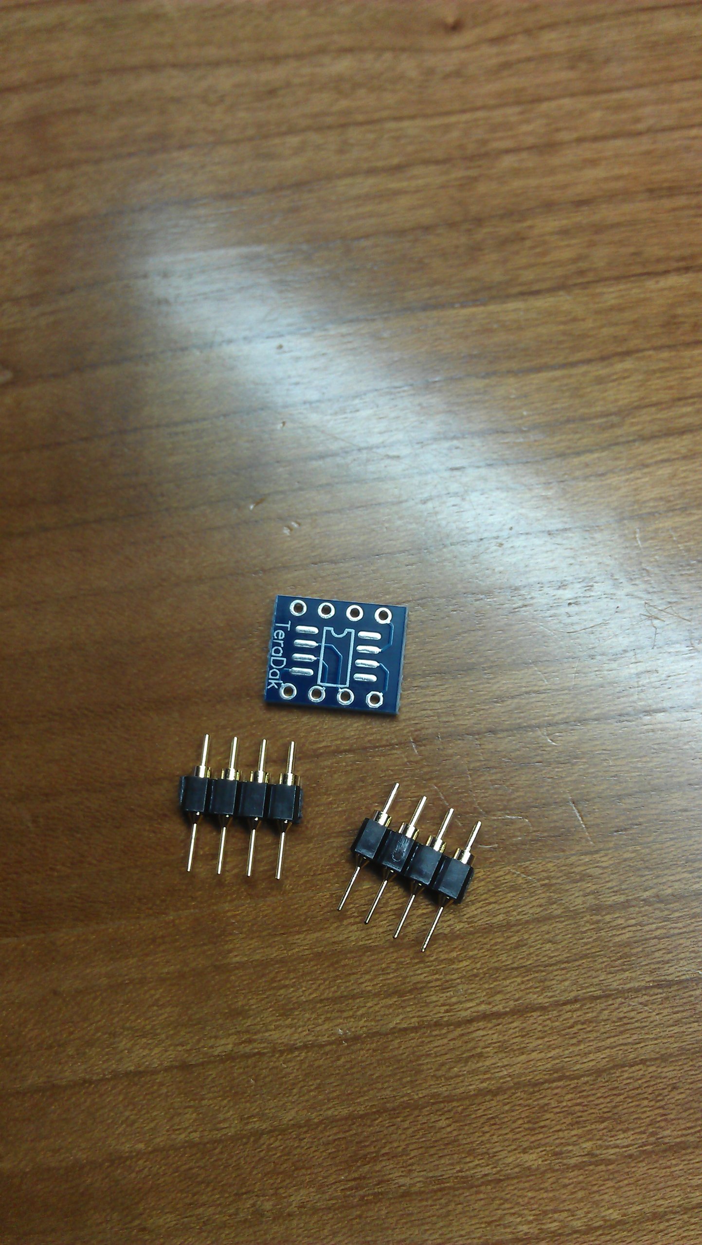 Dual SOIC to DIP-8 adapter from diyourfaceoff on Tindie