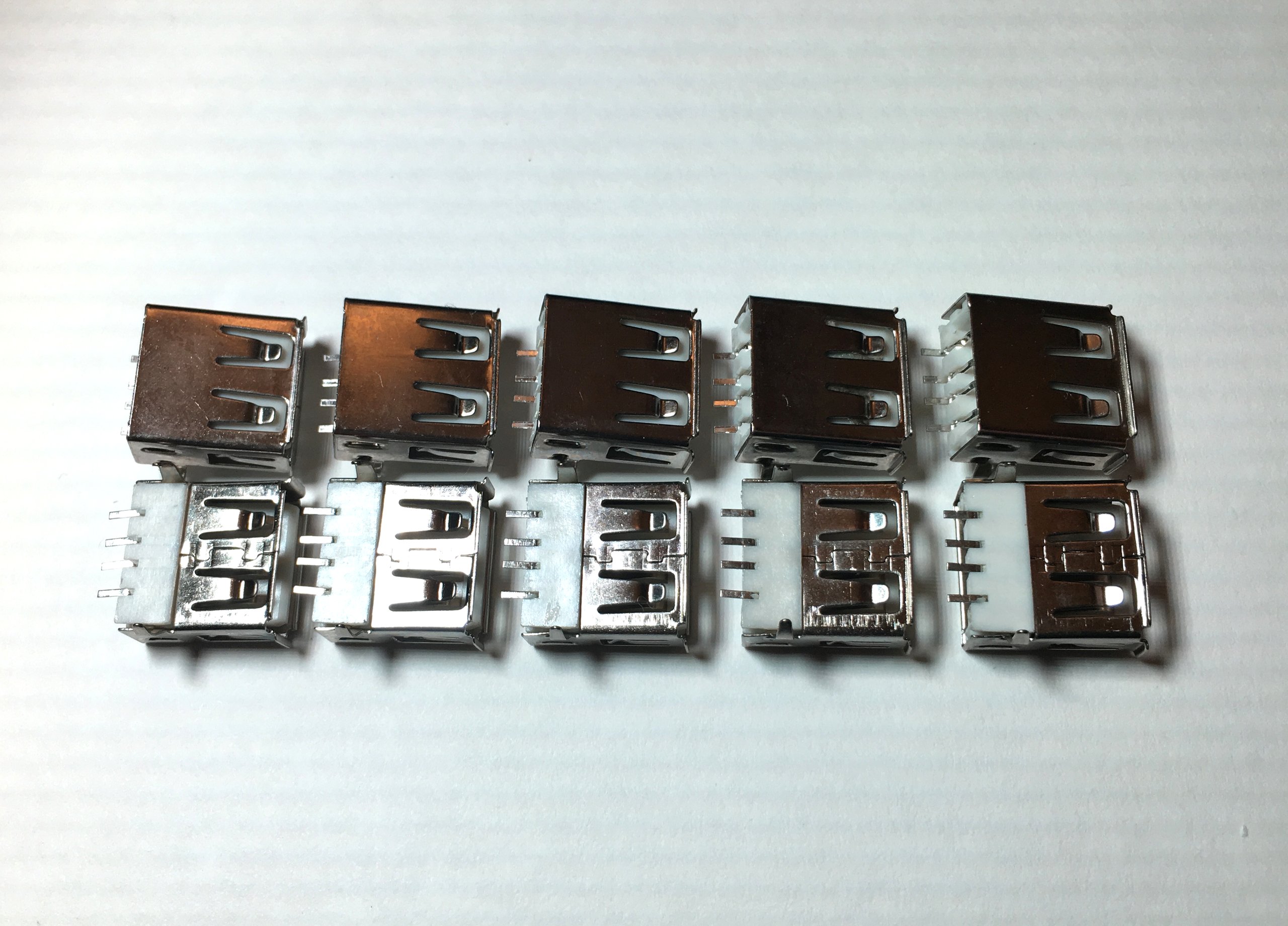 Through Hole USB Type A Connector from FriedCircuits on Tindie