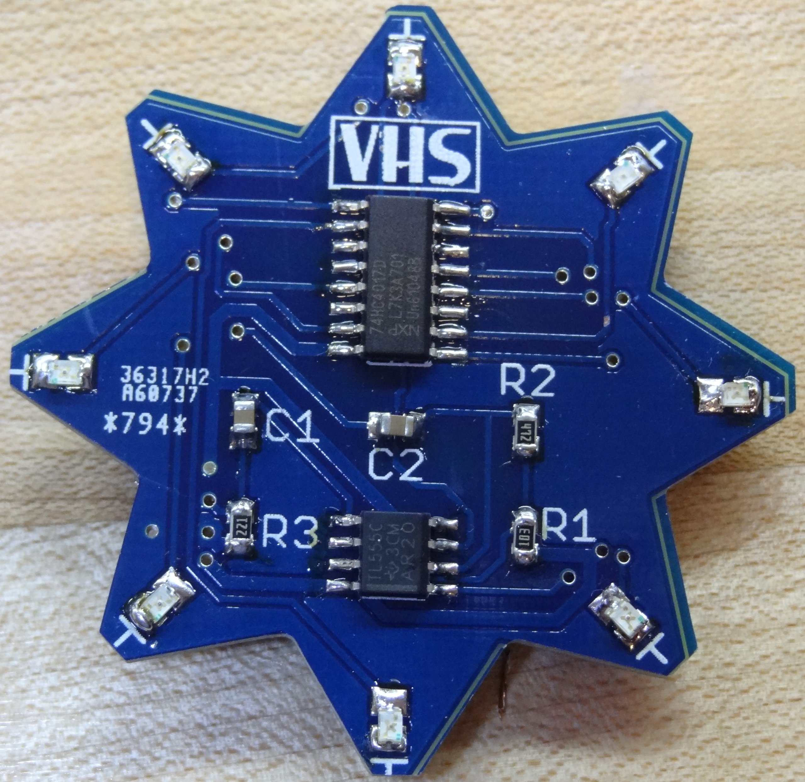 SMD STAR learn to SMD solder kits from TomKeddie on Tindie