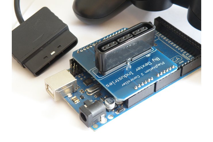 Arduino Playstation DualShock Shield from DexterIndustries on Tindie