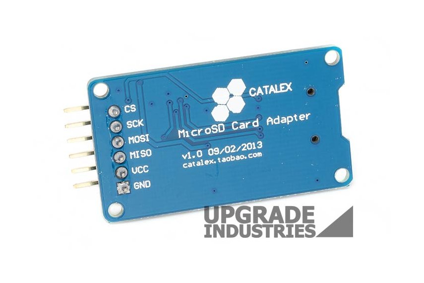 Micro SD Card Adapter with Voltage Regulator and Translator from