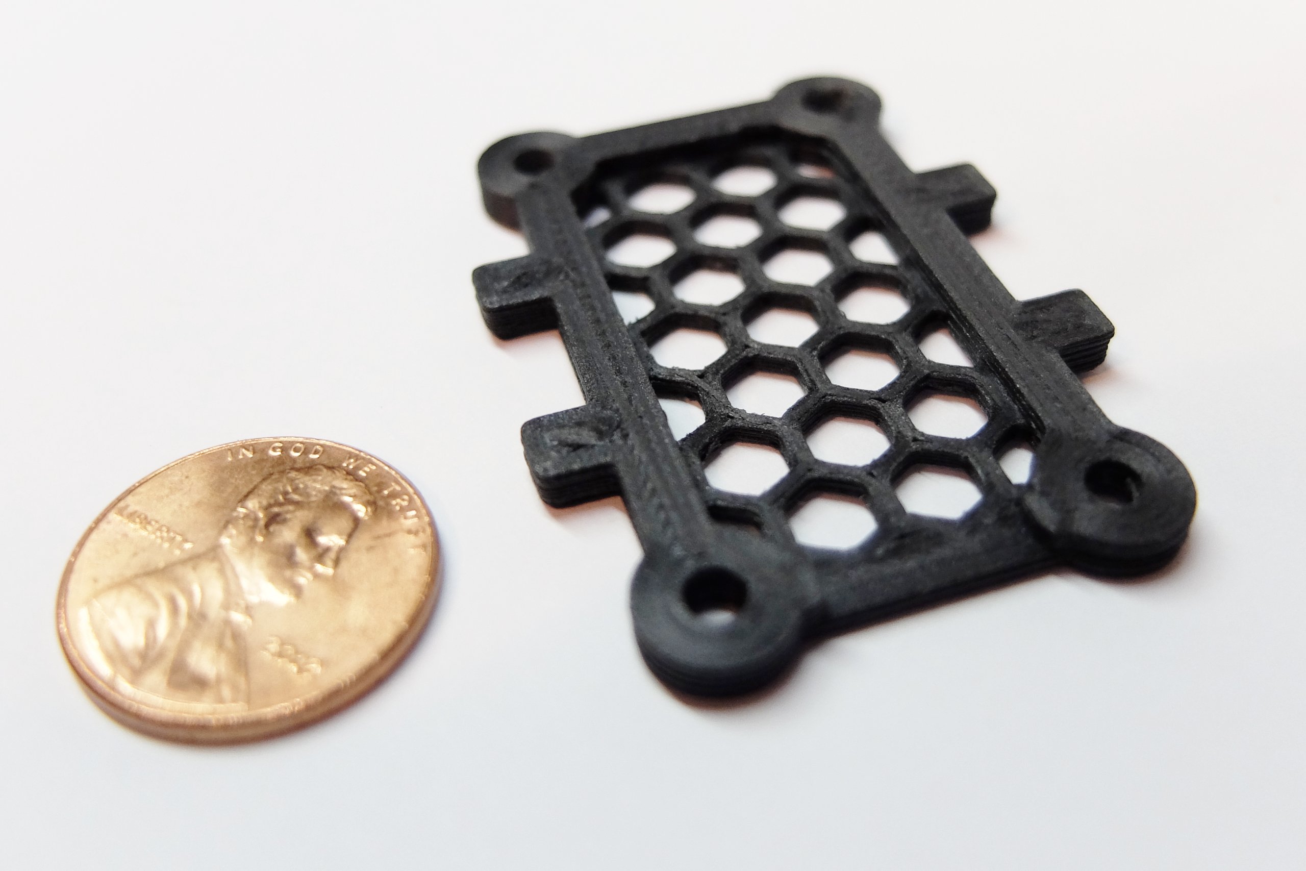 freeUAV - 3D printed carbon fiber quadcopter frame from ...