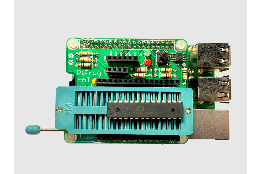 PiProg - Raspberry Pi EEPROM and ICSP Programmer from makerhq on Tindie