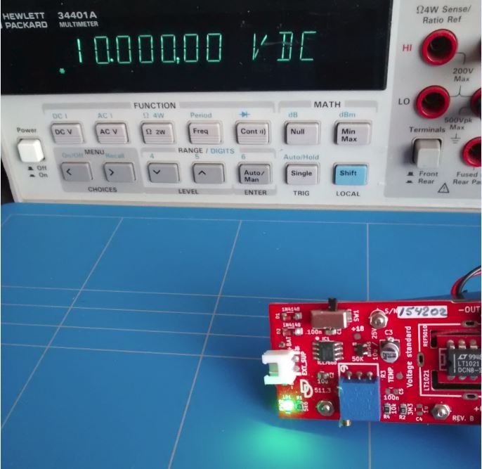 Voltage standard reference calibration from JSaturnus on Tindie