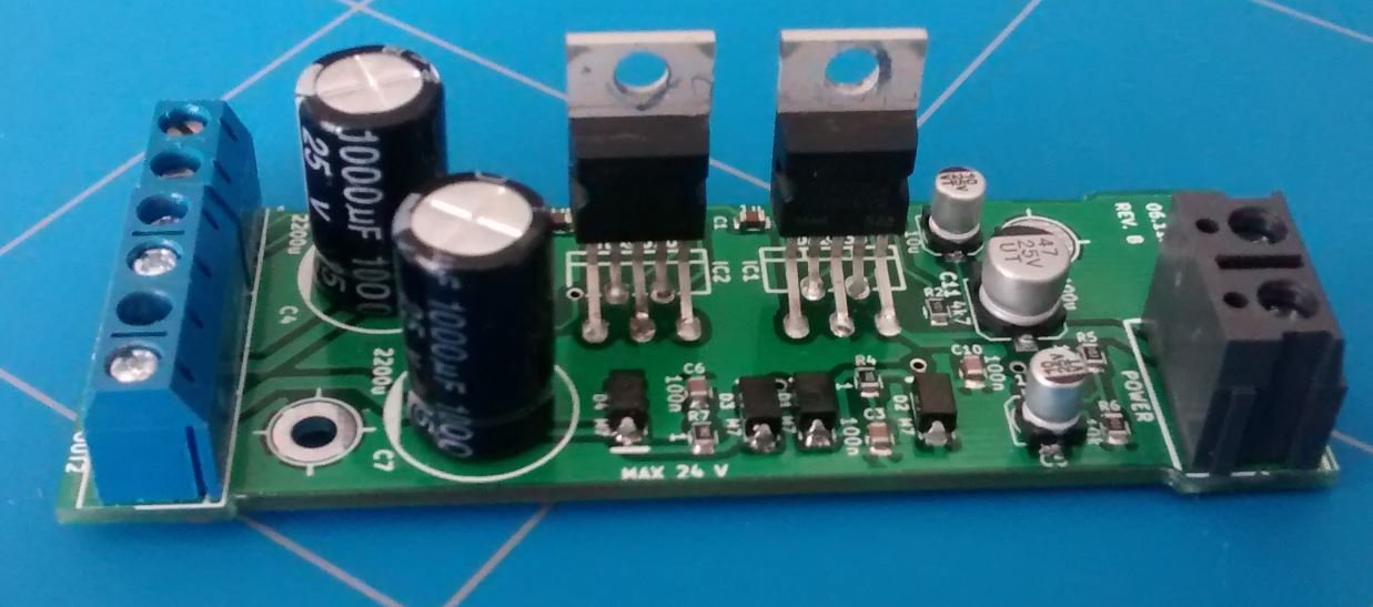 2 x 20 Watt Audio  Amplifier  from JSaturnus on Tindie
