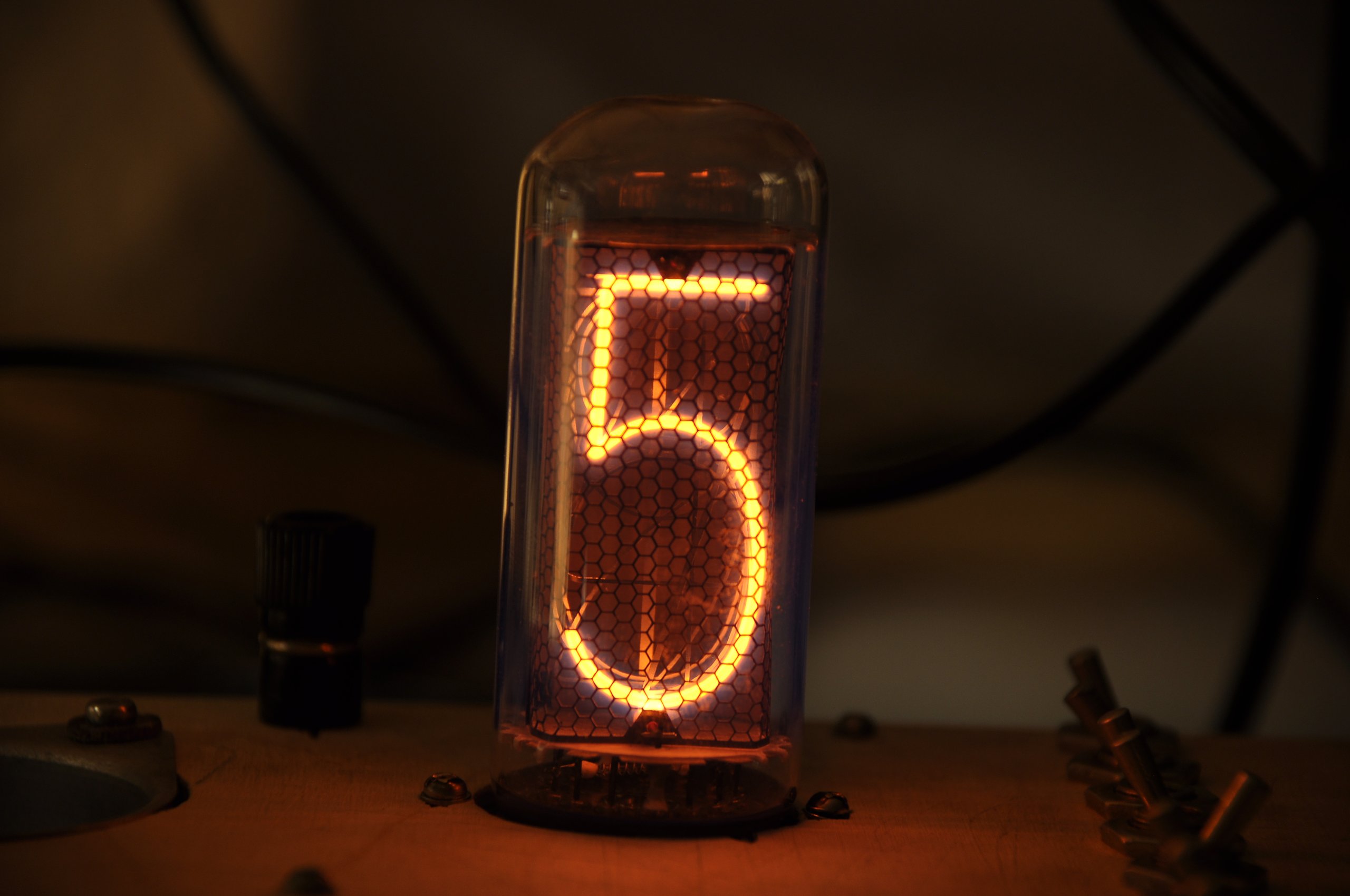 IN18 IN18 Nixie Tube set of 6 pcs from Hius on Tindie