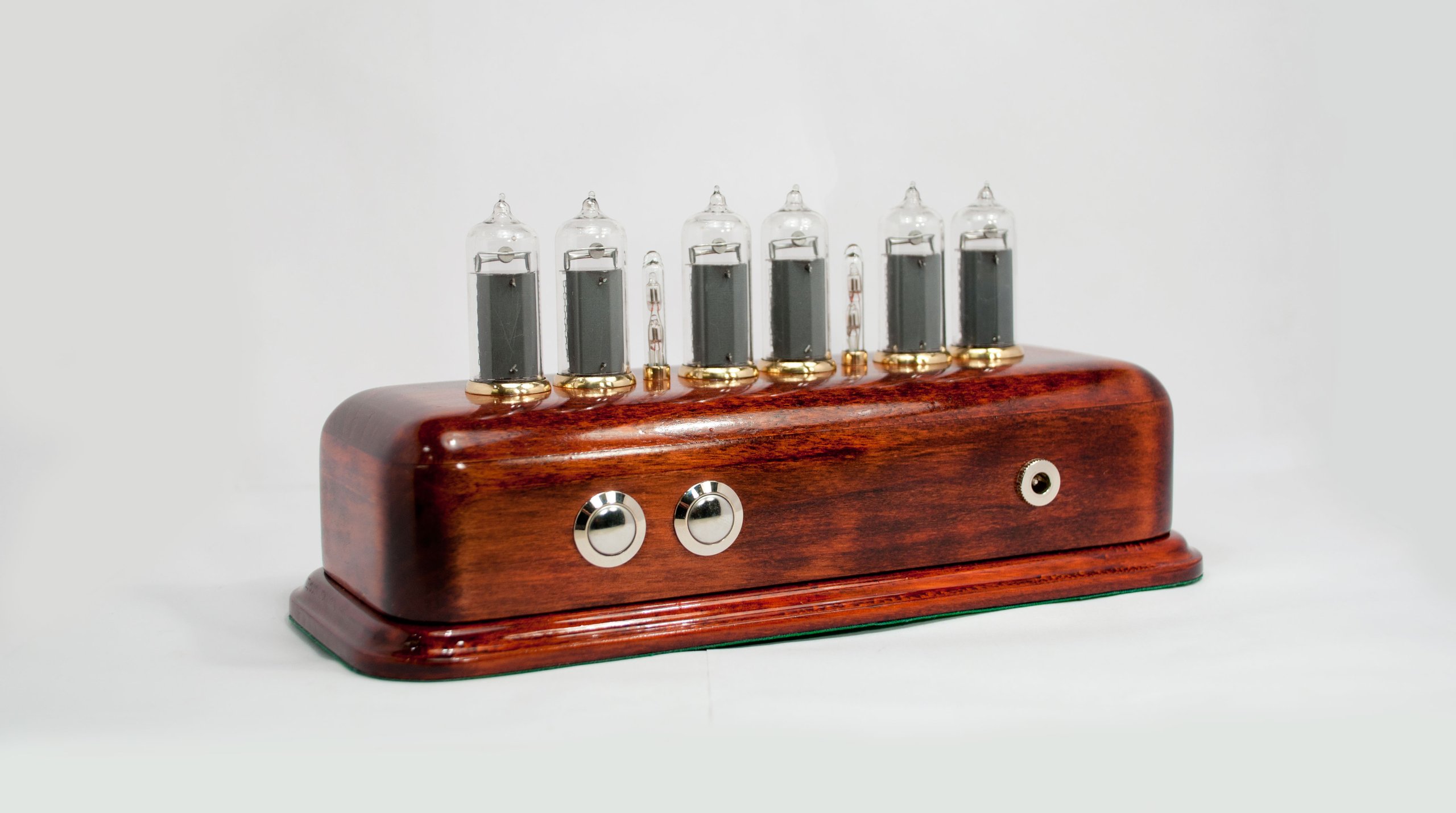 Vintage Nixie Clock on IN-14 tubes from Hius on Tindie