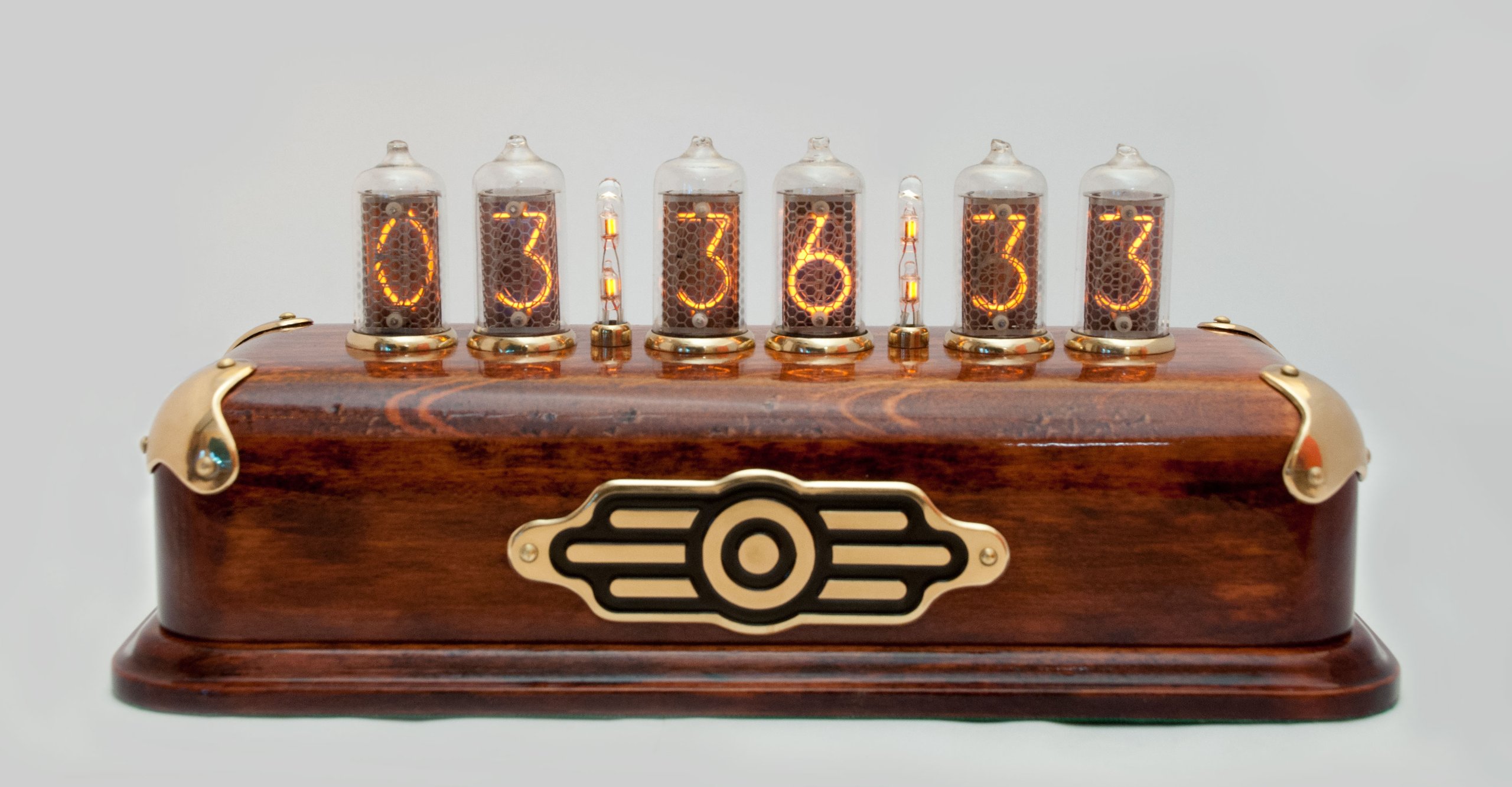 Nixie Tube Wall Clock