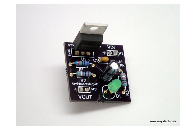 LM317 power supply kit, Arduino pre-regulator from kuzyatech on Tindie