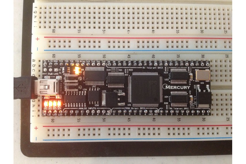 Mercury DIP FPGA Board From MicroNova On Tindie