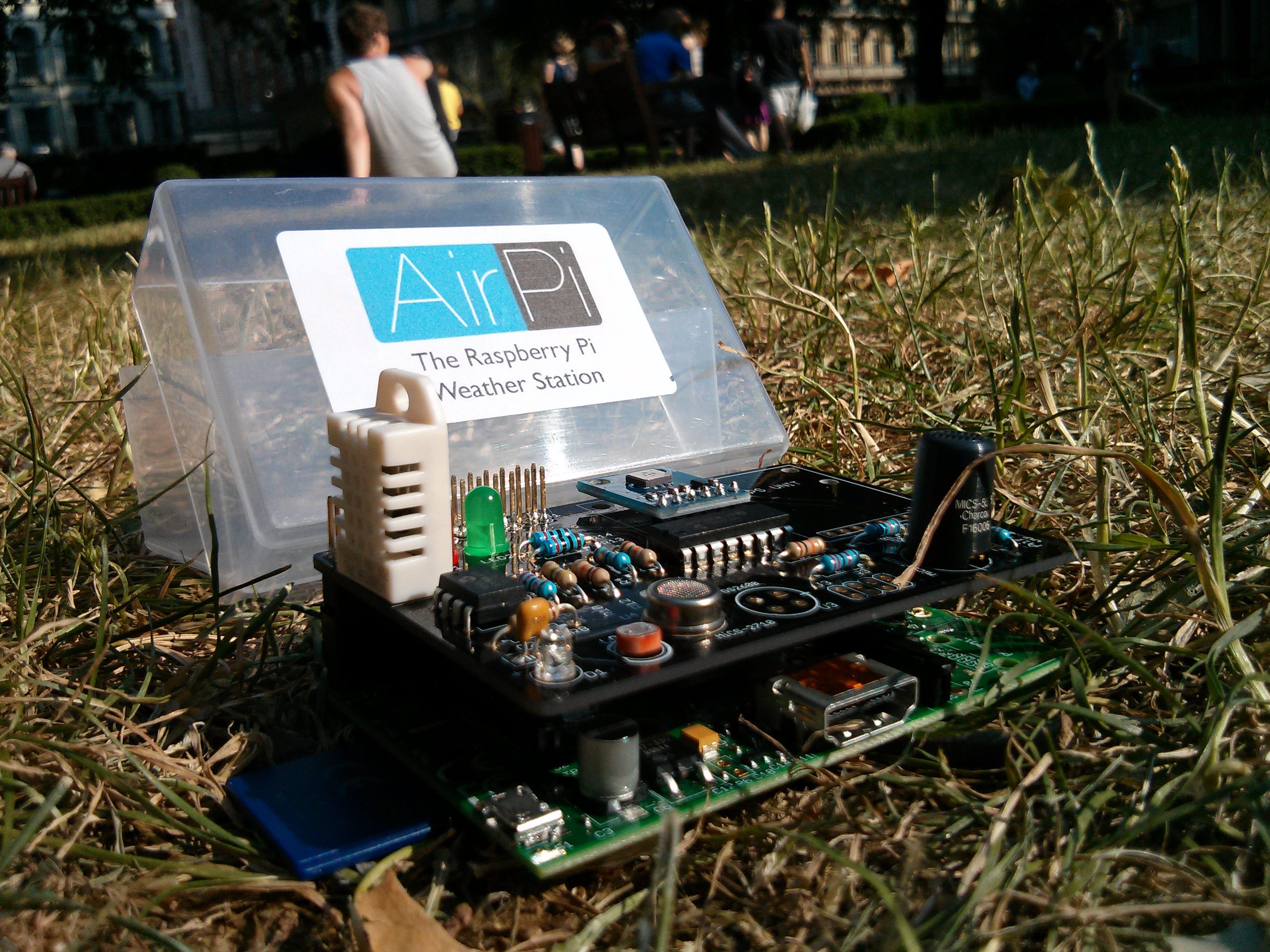 AirPi Kit v1.4 Raspberry Pi weather shield from tmhrtly on Tindie