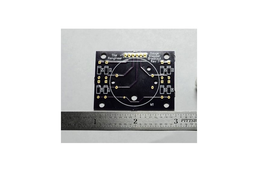 Analog Gauge Stepper Motor PCB Only from TheRengineer on Tindie