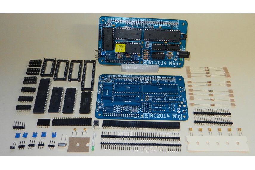 RC2014 Mini - Single Board Z80 Computer Kit from Semachthemonkey on Tindie