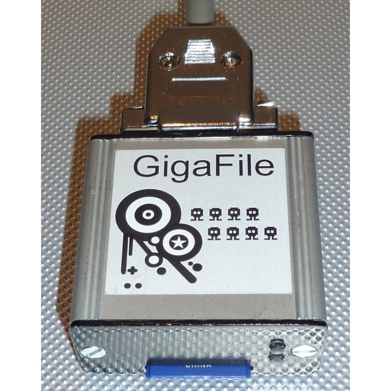 GigaFile SDCard Harddrive Boxed Version from jensc on Tindie