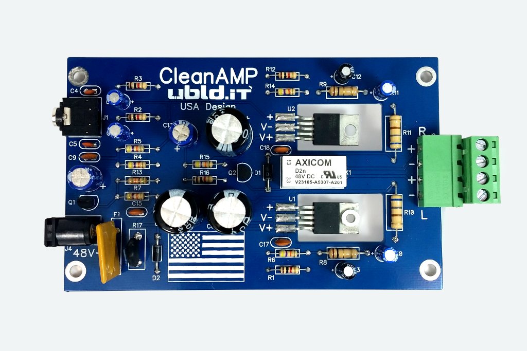 CleanAmp 2 Stereo Amplifier Kit from ubldit on Tindie