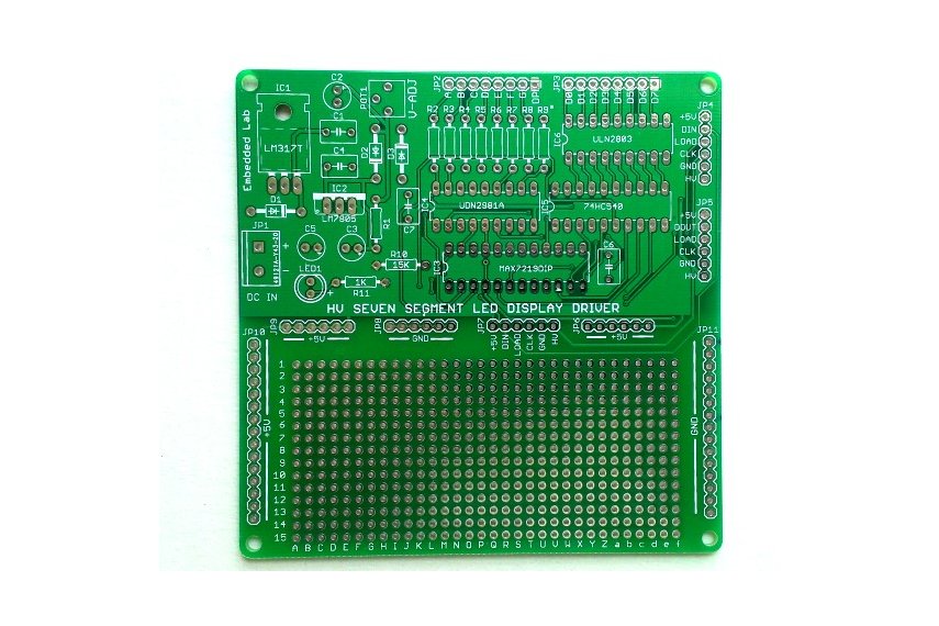 Common Cathode 7 Segment Display