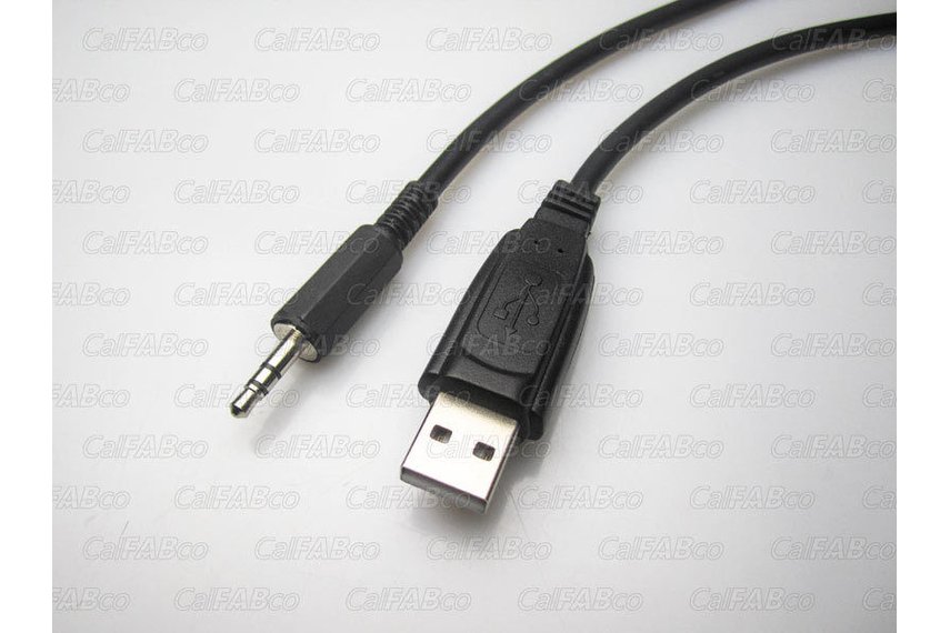 PICAXE Download Cable BLACK USB3.5mm stereo jack from calfabco on Tindie