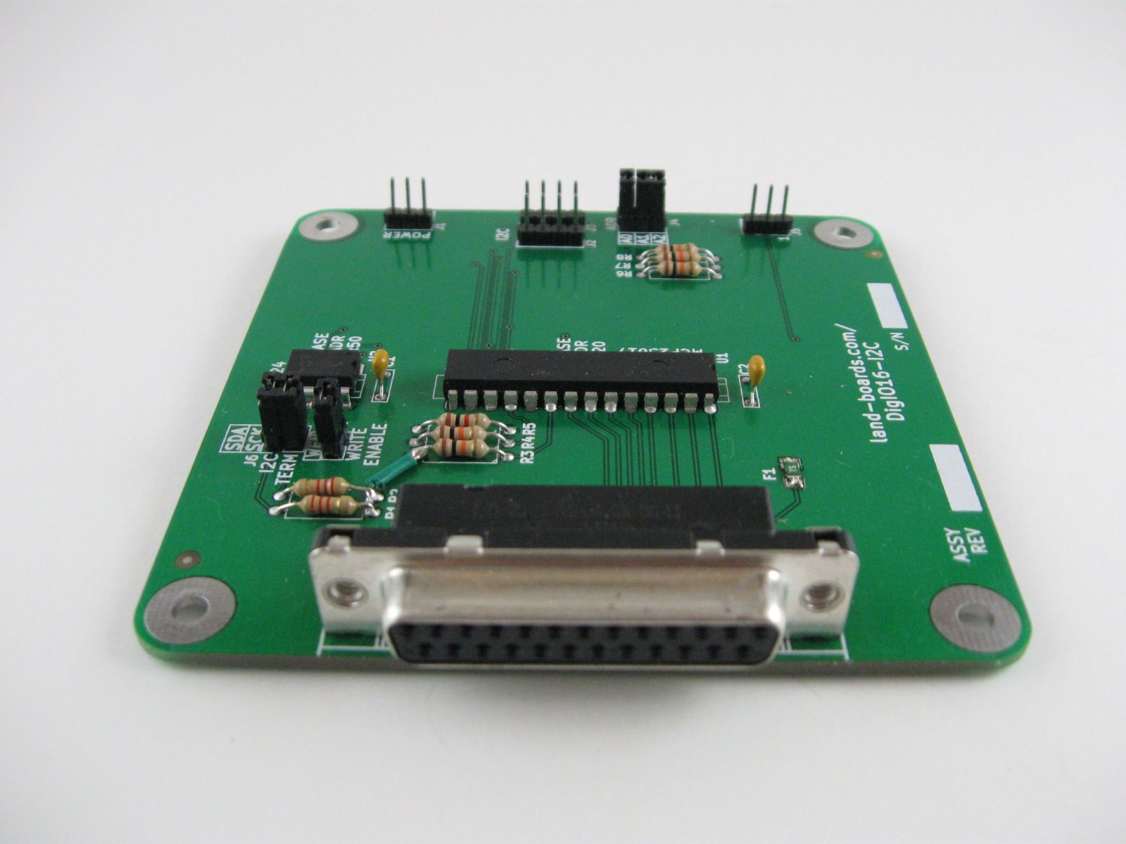 16 Channel Digital I/O Card (DigIO16I2C) from land_boards on Tindie