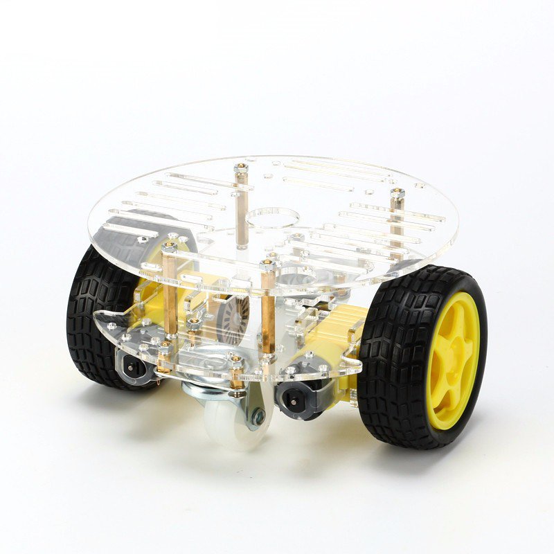 Round 2 Wheel-Drive Robot Car Kit from Smaring on Tindie