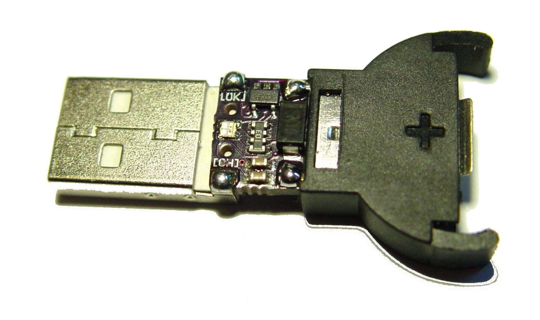 USB Lithium Ion coin cell battery charger LIR2032 from bobricius on Tindie