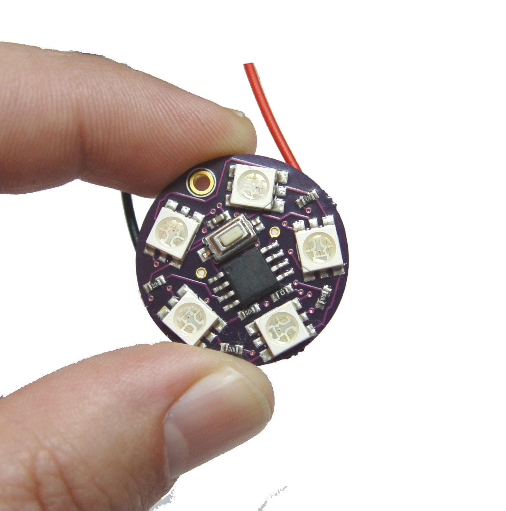 5050 RGB led ring circle decoration module from bobricius on Tindie