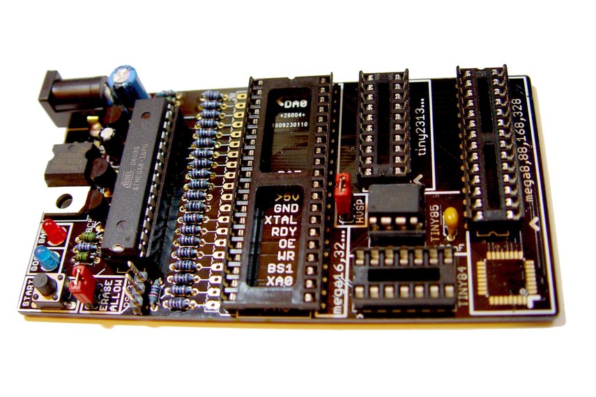 Bare PCB AVR fuse bit doctor HVPP HVSP fix repair from bobricius on Tindie