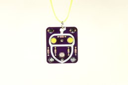 Acorn: Wearable Blinky-Board Soldering Skills Kit