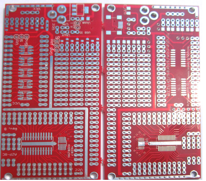 2" x 4" Prototyping/Project boards from DrAzzy on Tindie