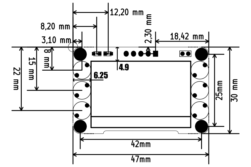 Oled Display I2c White 128x64 1.3