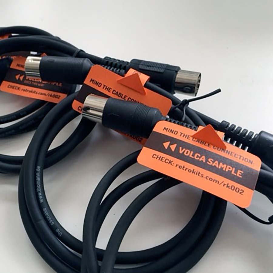 Volca Sample RK002 MIDIator Cable from Retrokits on Tindie