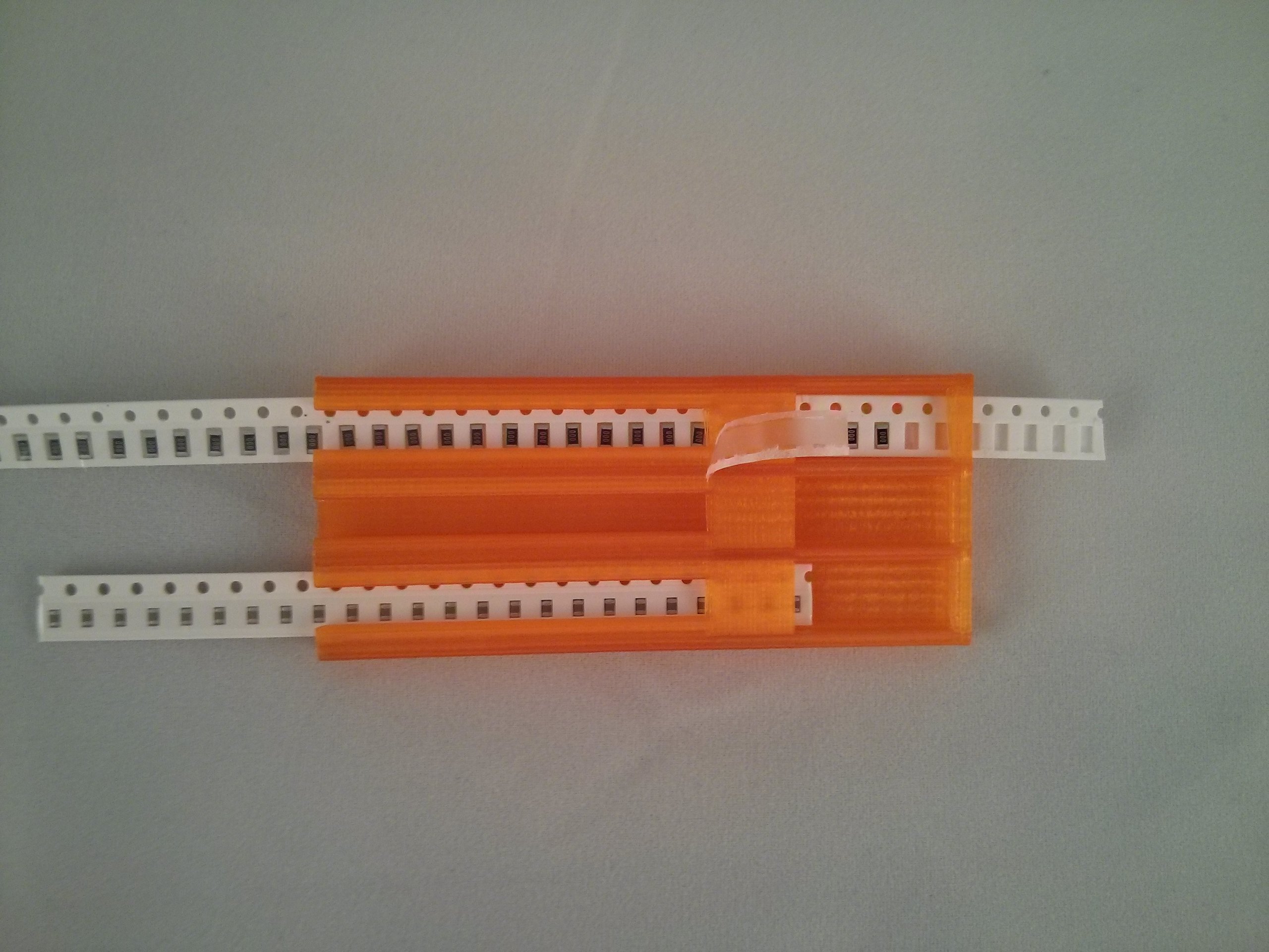 Starter set of 5 SMD tape holders 8mm 12mm 16mm from FemtoCow on Tindie