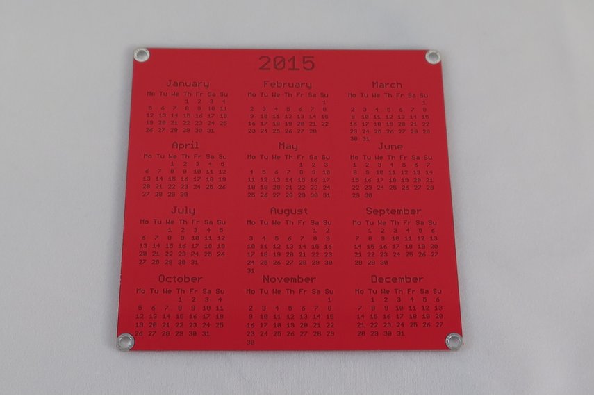  PCB  Calendar  2020 2020 2020 from FemtoCow on Tindie