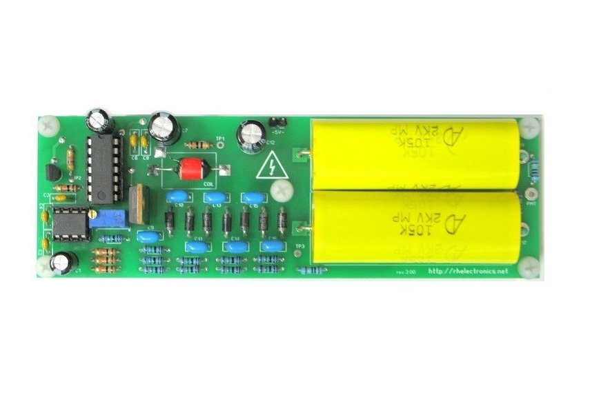 High Voltage Power Supply DIY Kit 700V 1000V from rhgeiger on Tindie