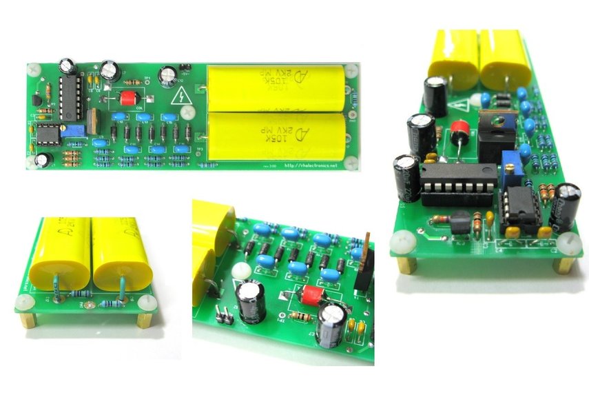 High Voltage Power Supply DIY Kit 700V 1000V from rhgeiger on Tindie