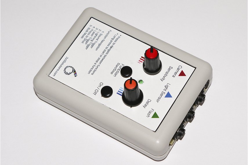Sound, Laser, Lightning Trigger for DSLR Cameras from xGkNx on Tindie