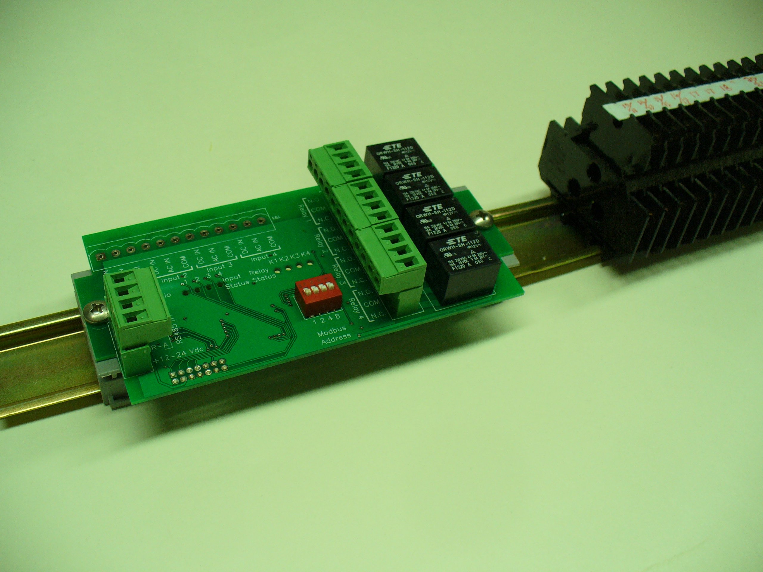 4 Relay Circuit Board with RS485 Modbus Interface from BobStevens01 on