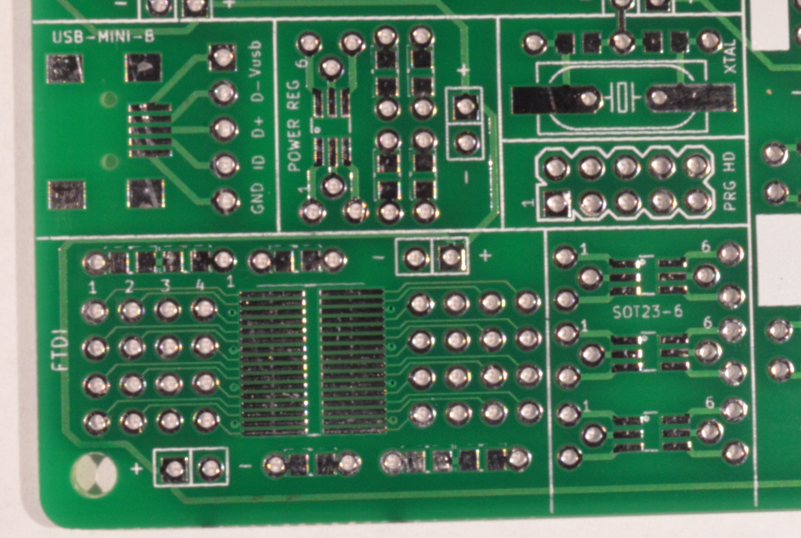 SMD Prototyping Board for Micro Controllers from snikrepmada on Tindie