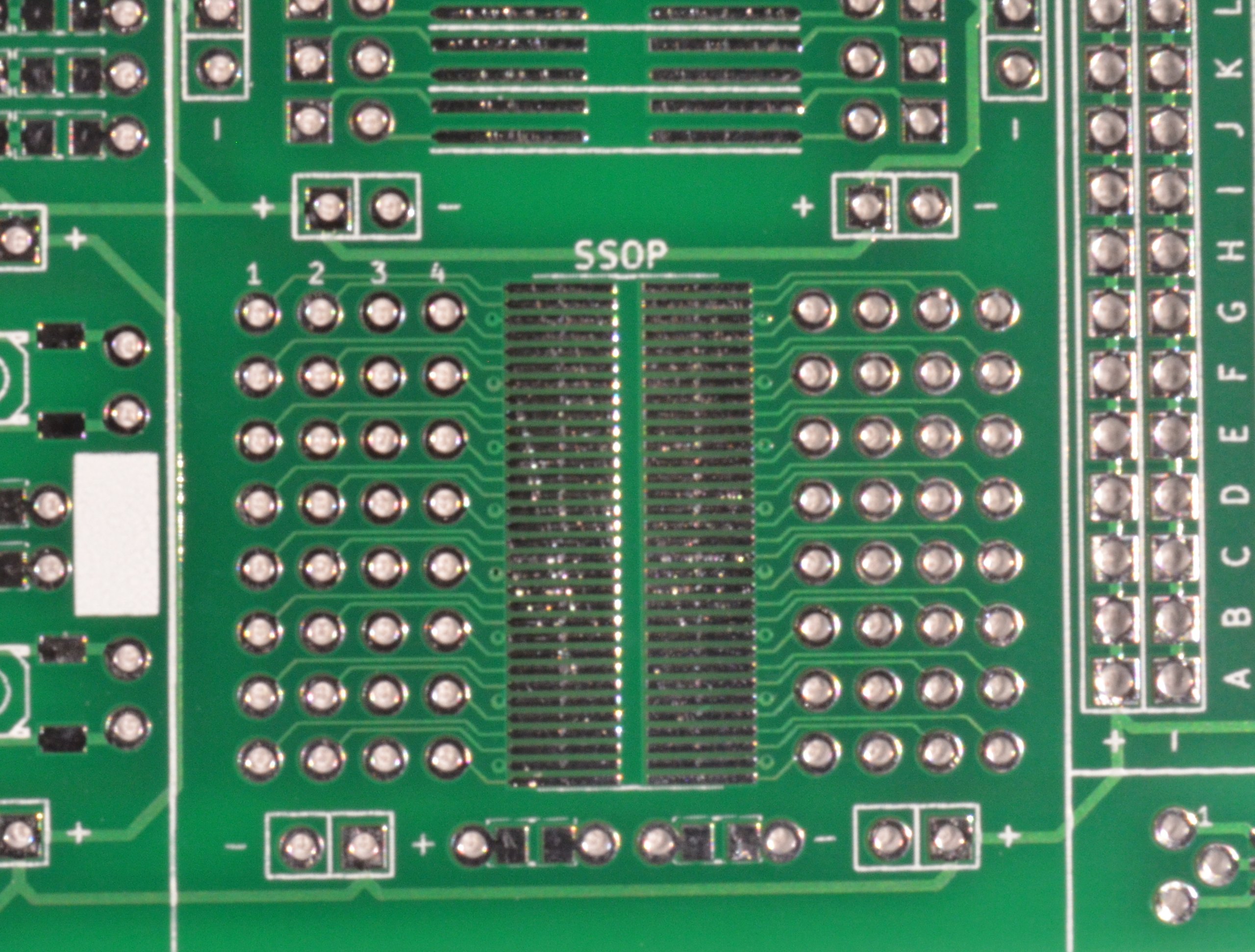 SMD Prototyping Board for Micro Controllers from snikrepmada on Tindie