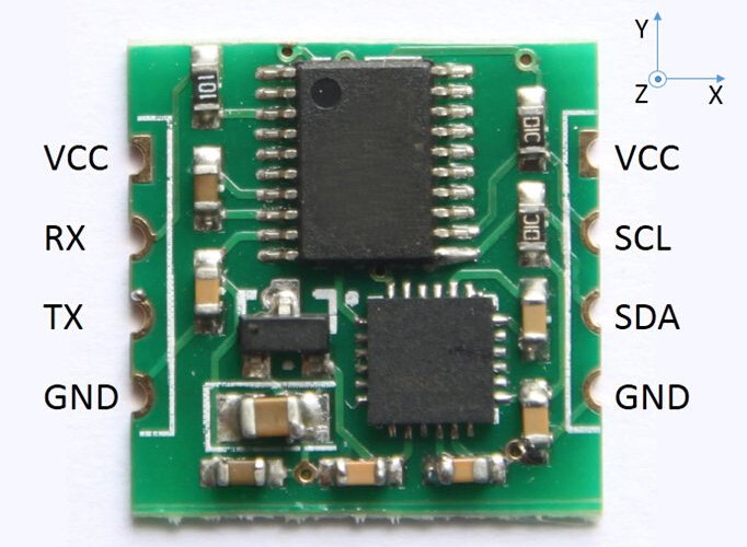 6 axis gyroscope sensor