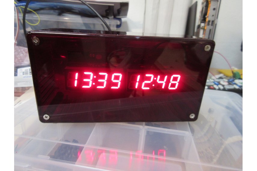 High Accuracy NTP+Wifi Based Clock from espclock on Tindie