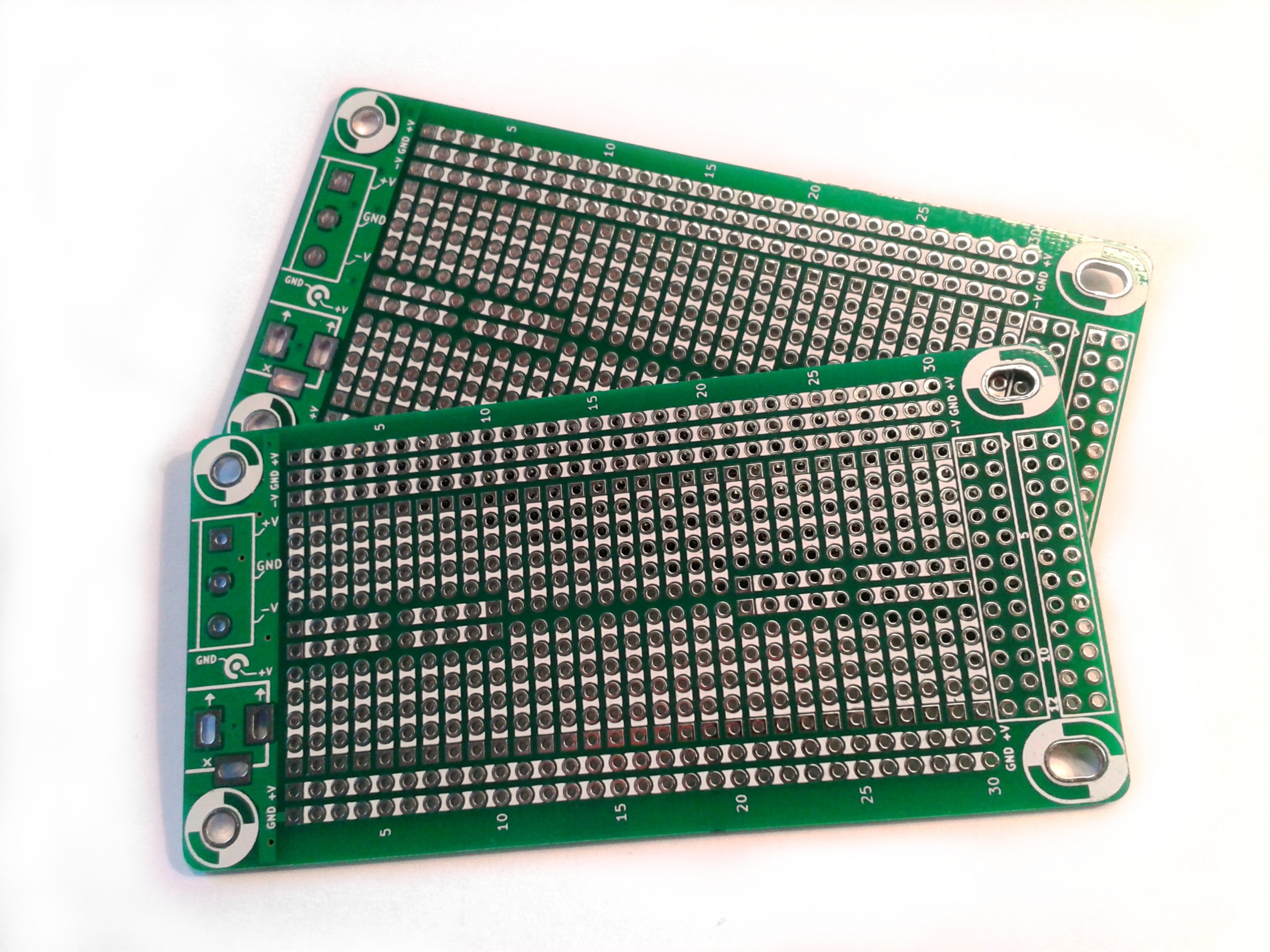 Breadboard PCB from dhaillant on Tindie
