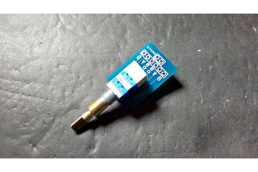 Dual Concentric Encoders with Switch - kit from propwashsim on Tindie