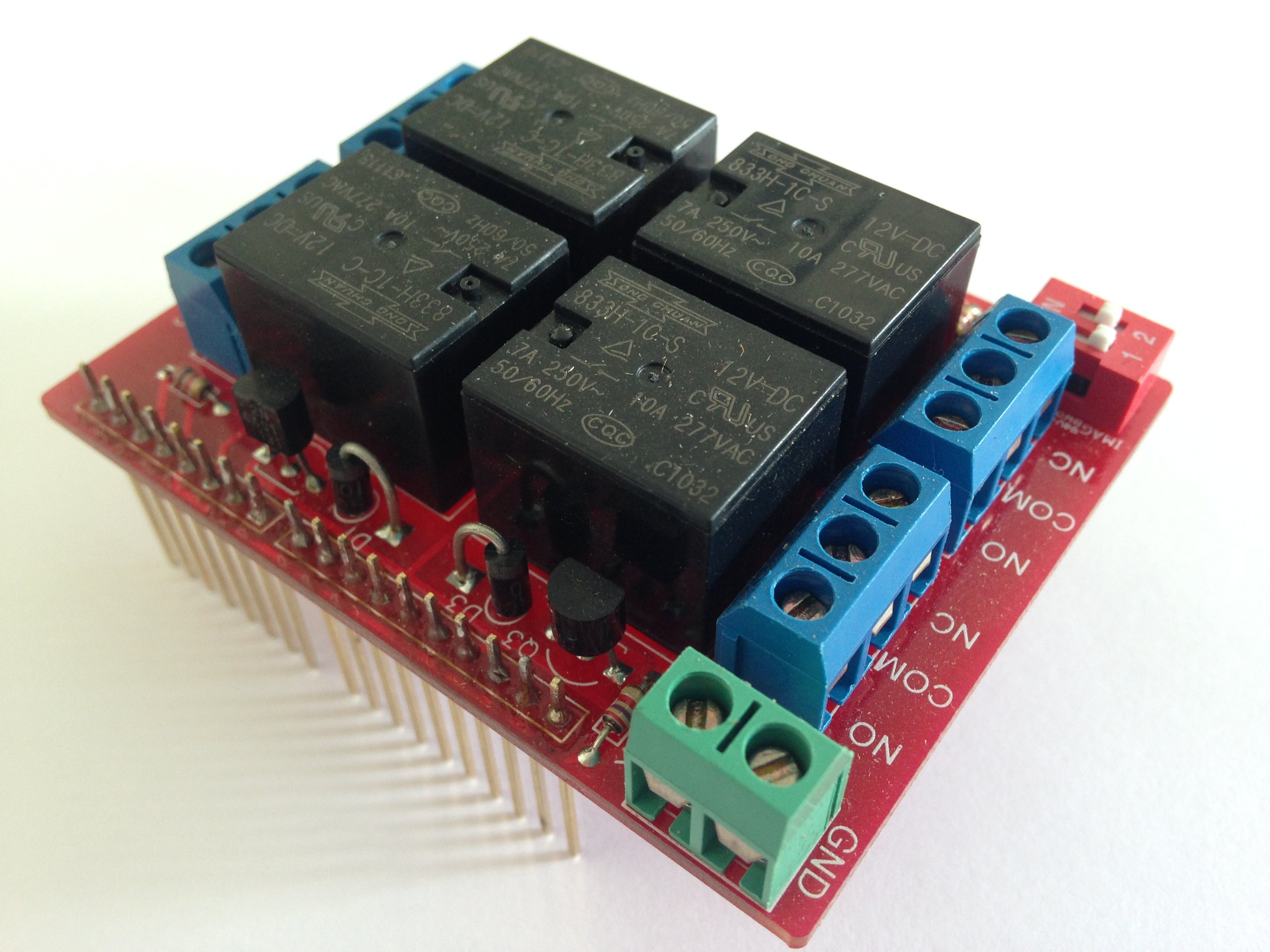 arduino relay shield