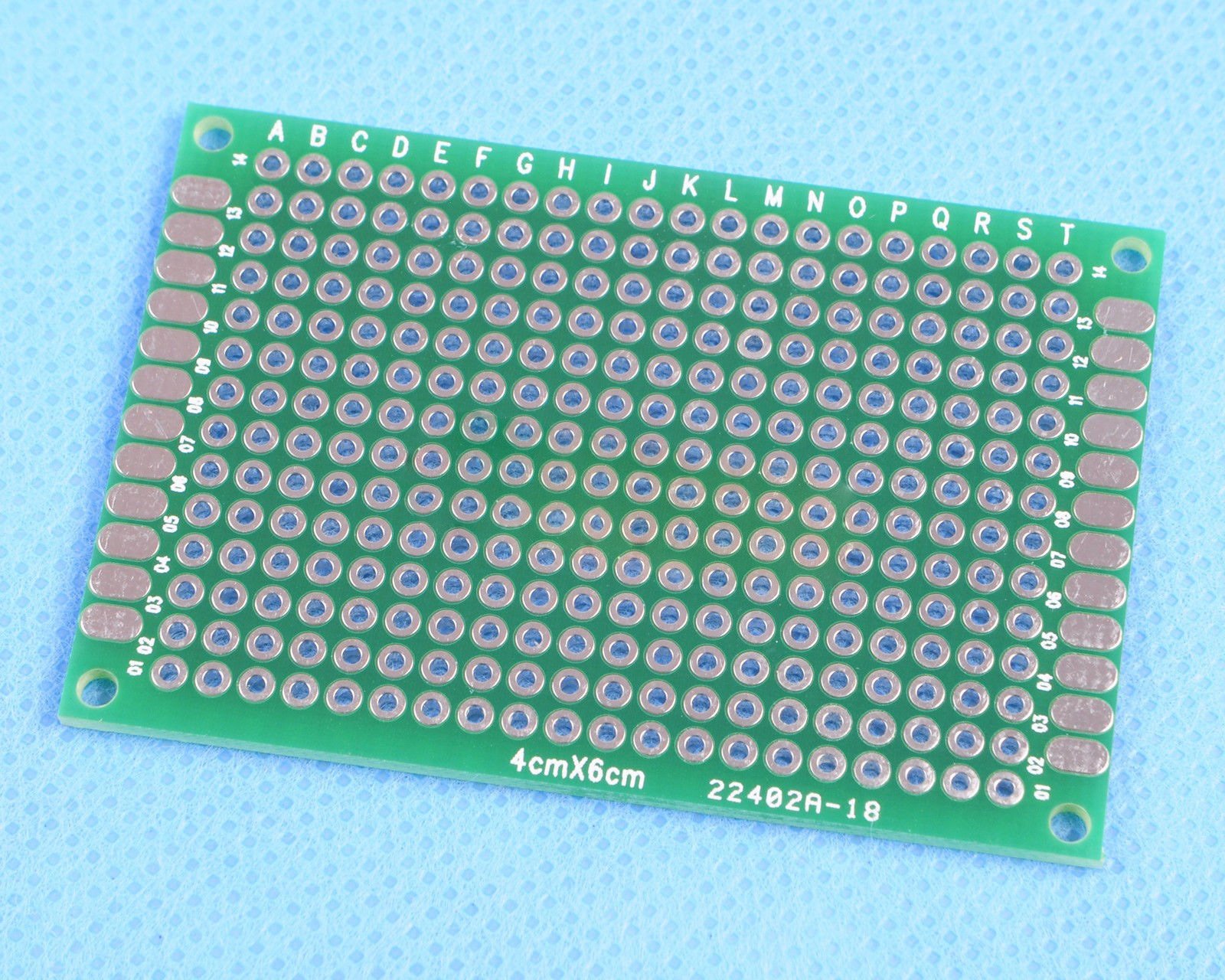 Doublesided prototyping board 40x60mm from PCBWay on Tindie