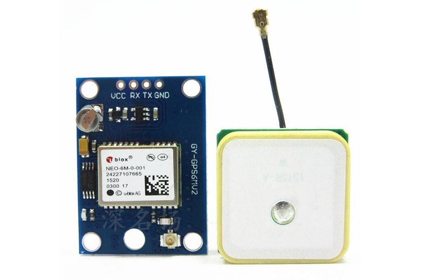 GYNEO6MV2 GPS module from PCBWay on Tindie