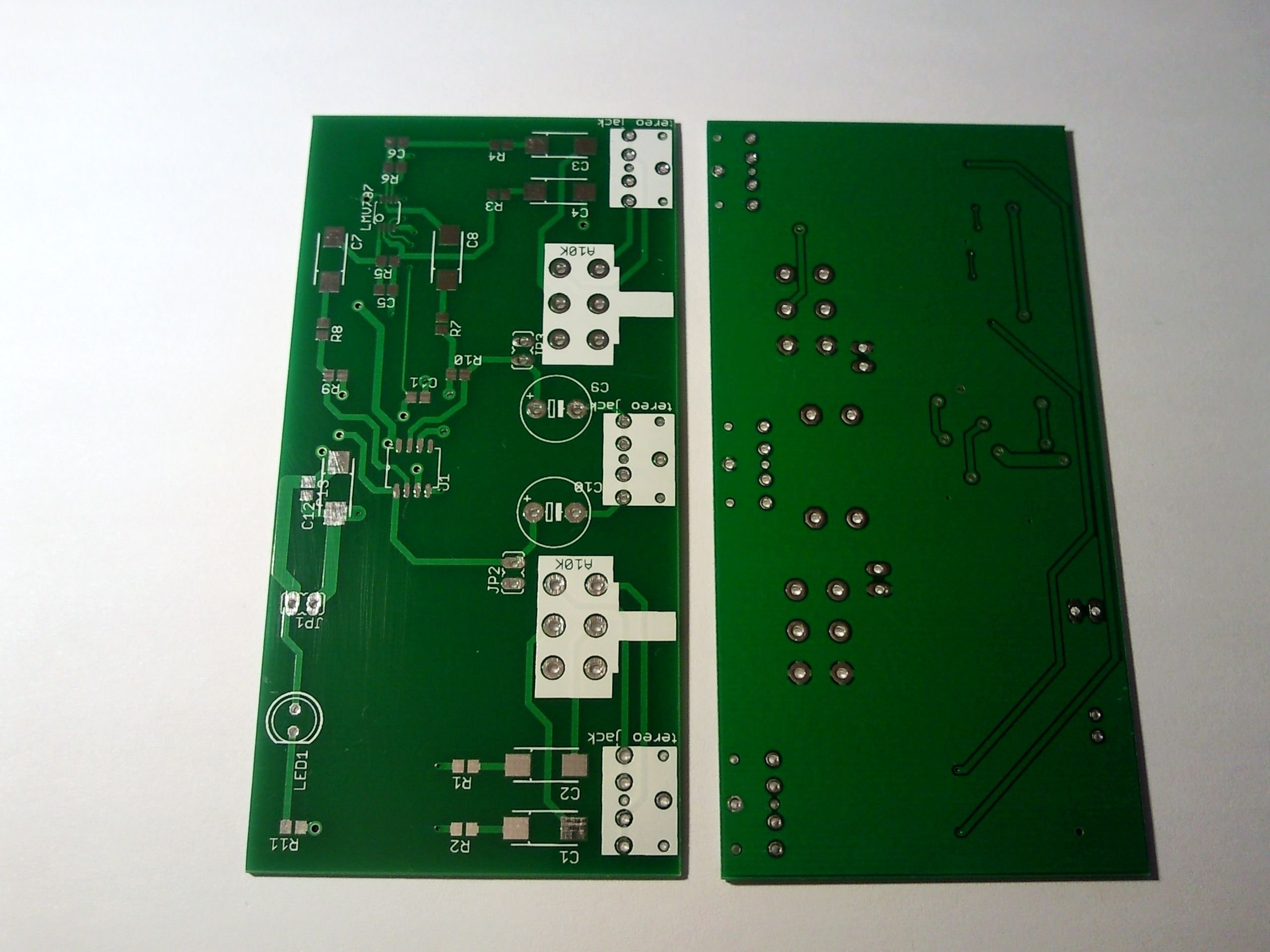 Jual Pcb Mixer Audio Bare PCB For Two Channel Audio Mixer From Chichomecho