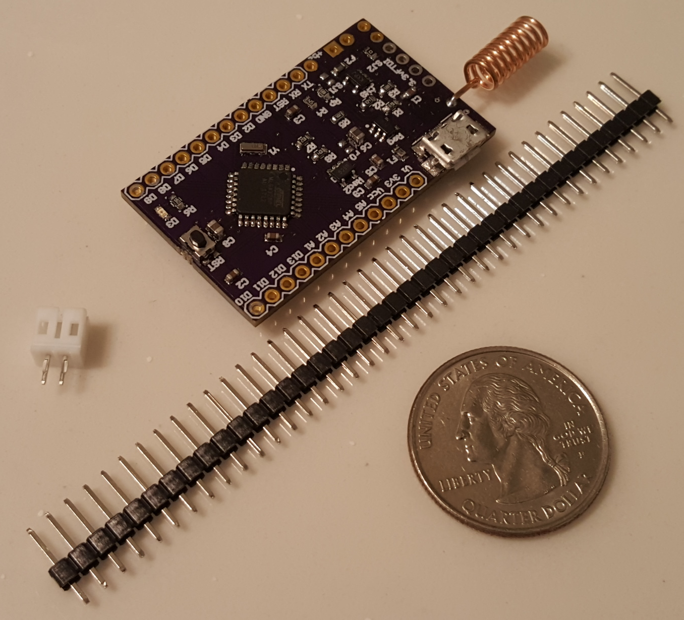 Loduino low power arduino with fcc lora radio from